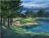 New Golf Course Landscape Paintings by Guy Salvato Unveiled