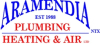 Dallas Plumbing Heating & Air Conditioning Company, Aramendia Announces Website Launch