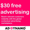 Ad Dynamo Gives $30 Free Advertising