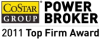Chariff Realty Group is Honored with 2011 CoStar Power Broker Award