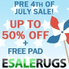 MyReviewsNow.net Affiliate Partner Esalerugs Launches Pre 4th of July Sale on Area Rugs