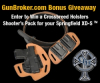 GunBroker.com Adds CrossBreed Holsters Shooter’s Pack to Springfield XD-S .45 ACP Giveaway
