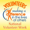 Celebrate Volunteer Appreciation Week 2013 with Positive Promotions Inspiring Recognition Gifts