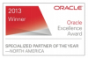 KPI Partners Recognized with Prestigious Oracle Excellence Awards for Specialized Partner of the Year – North America in Business Intelligence & Education