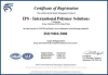 International Polymer Solutions (IPS) Awarded ISO-9001:2008 Certification