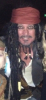 Argentine Tango Dancer Appearing as Jack Sparrow at Argentine Tango Milonga in Hartford CT: Wins Prize for Best Costume