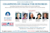 Champions of Character Dinner Held June 18, 2014, Washington, DC