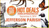 Half Off Hot Deals Half-Priced Admission for Jefferson Parish Residents at Audubon Attractions Jefferson Parish Appreciation Day - Saturday, September 6, 2014