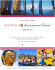 First Ever Bhutan International Festival in the Himalayas – Feb 14-23, 2015 Brings Together 10 Days of Arts, Music, Film, a Full and Half Marathon, TED Talks and More