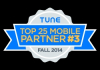 Motive Interactive Named to a Top 3 Ranking for Mobile Ad Networks in 2014