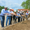 Builders Break Ground for Groundbreaking Apartment Complex, The Falls, Near Hudson, NY