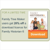 Family Historian Offer for Family Tree Maker Users