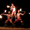 The Dancing Fire Performed for Record Crowds at LA County Airshow  - Fire Dancers, Hula Dancers, and Fire Breathers
