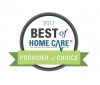 Hibernian Home Care Receives 2017 Best of Home Care® – Provider of Choice Award