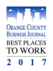 CleanCut Technologies Honored as a “Best Place to Work in Orange County 2017”