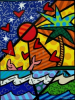 Romero Britto Spreads Message of Hope and Happiness with Stone Harbor, NJ Art Exhibition