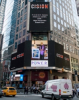 Lou Jordan, LWS Honored on the Reuters Billboard in Times Square in New York City by P.O.W.E.R. (Professional Organization of Women of Excellence Recognized)