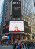 Gertrude B. Hutchinson, DNS, RN, MA, MSIS, CCRN-R Honored on the Reuters Billboard in Times Square by P.O.W.E.R.