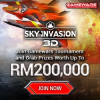 Gamewars Releases New Game Tournament Sky Invasion 3D for Maxis