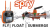 The Spry is the First Waterproof Drone That Submerges Under Water, Floats Like a Boat, and Flies in the Air