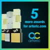 Arteric.com Captures Five More Website Design Awards