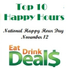 Top 10 List for National Happy Hour Day