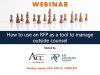 Matthew Prinn of RFP Advisory Group to Host Webinar for Association of Corporate Counsel - Northeast Region on How to Use an RFP to Manage Outside Counsel