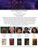 Afrofuturism and the Black Speculative Arts - a Three-Part Virtual Series, 2nd Sundays, 2 pm (PST)  October – December 2020
