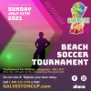 The Best Beach Soccer Tournament Arrives to the City of Galveston, Texas