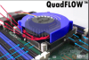 CPU Cooler for Dense PCBs Pulls in Air from Four Directions