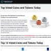 Crypto Lists Release Daily Visitor Voting for Coins and Tokens