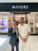 Marcel Katz, The Art Plug, Showcases 7 Abstract Oil Works at Mayors Jewelers Dadeland Grand Opening