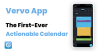 Vervo LLC Launches the First-Ever Actionable Calendar App