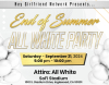 End of Summer - All White Affair