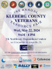 1st Annual Kleberg County Veterans Resource Fair to be Held at JK Northway Expo Center