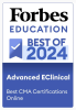 Advanced eClinical Ranked #1 on Forbes Education's Best CMA Certification Online List