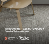 Universal Fibers Expands Partnership with Forbo Flooring Systems with the Introduction of the New Tessera Topology Collection Featuring Thrive Matter Yarn