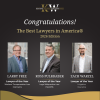 On Its 50th Anniversary, Keating Wagner Celebrates Prestigious "Lawyer of the Year" Honors for Three Attorneys