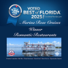 Marina Rose Cruises Wins 2025 Best of Florida Award in Romantic Restaurants Category