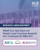 PRISM ALS: New Stem Cell Models Could Transform Research Into Treatments for MND/ALS
