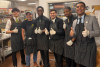 Limitless Acquisitions Volunteers at Gather 55 Community Restaurant, Serving and Supporting Guests