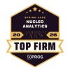 Nucleo Analytics Recognized as a Top Firm for Spring 2026 by 50Pros