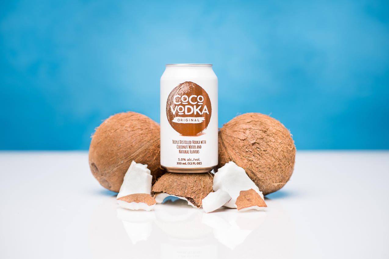 Real Coconut Water and Vodka or Rum in a Can? It’s Finally Here