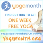 One Week Free Yoga during National Yoga Month