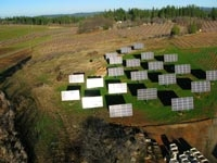 Agricultural Solar Power Installation
