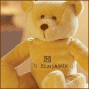 The Benjamin Hotel Stuffed Bear