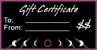 Gift Certificates for EclipseSpa Products