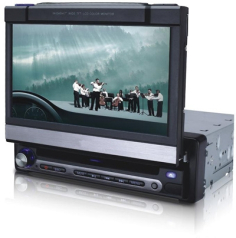 one din Touch Screen DVD player with RDS