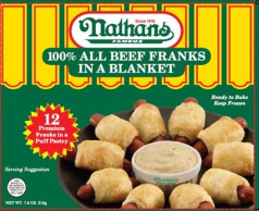 Nathan's Beef Franks in a Blanket