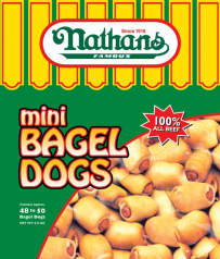 Nathan's Mini Bagel Dogs